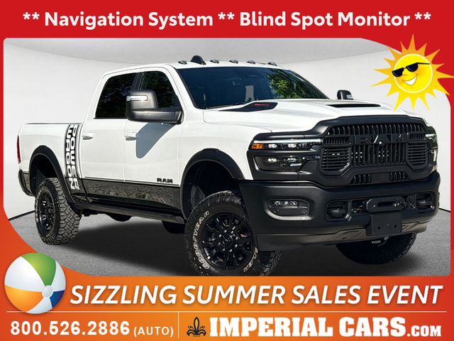 Bright White Clearcoat 2026 RAM 2500 Pickup Truck Four-Wheel Drive 8-Speed Automatic