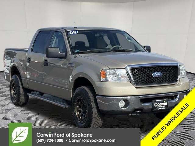 Pueblo Gold Clearcoat Metallic 2008 Ford F-150 FX4 SuperCrew SB Pickup Truck Four-Wheel Drive 4-Speed Automatic Overdrive