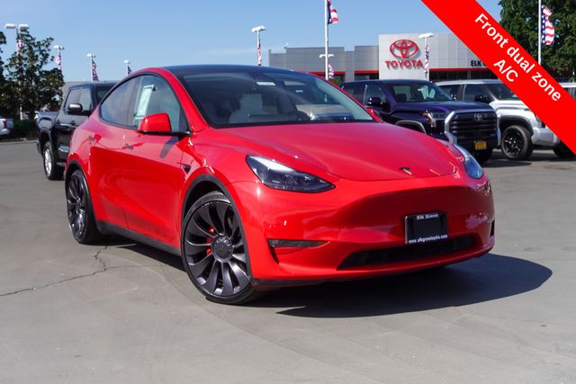 used 2023 Tesla Model Y car, priced at $31,000
