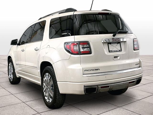 2014 GMC Acadia Denali White at Phil Fitts Ford