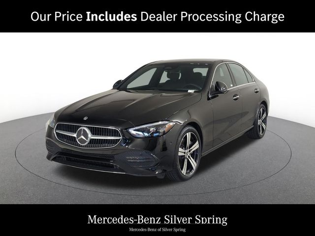 Black 2026 Mercedes-Benz C-Class Sedan All-Wheel Drive 9-Speed Automatic