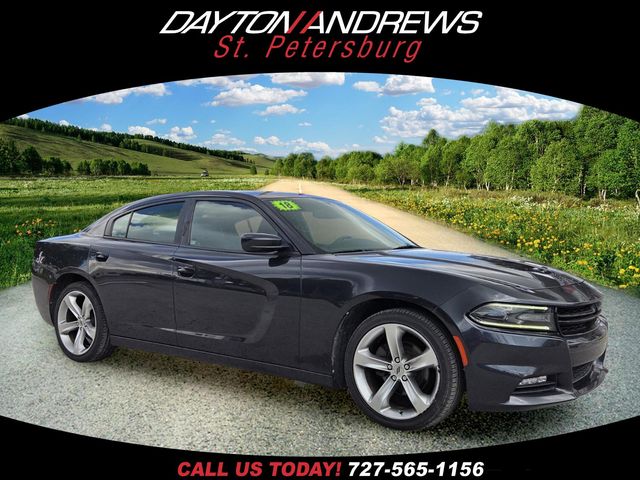 Gray (Maximum Steel Metallic Clearcoat) 2018 Dodge Charger Sedan Rear-Wheel Drive 8-Speed Automatic