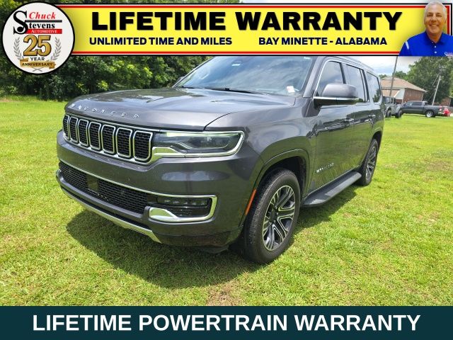 Baltic Gray Metallic Clearcoat 2022 Jeep Wagoneer Series III RWD SUV / Crossover 4X2 8-Speed Automatic