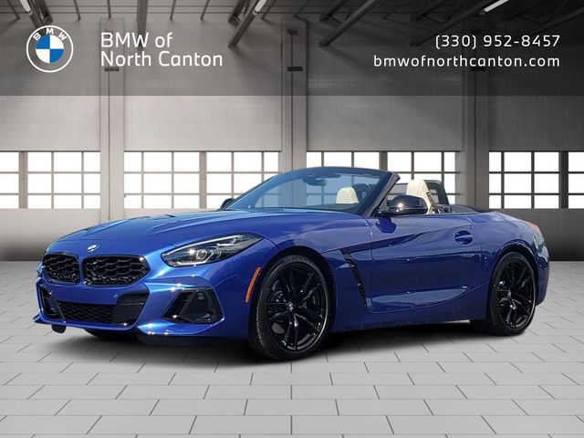 Blue Metallic 2026 BMW Z4 sDrive30i RWD Convertible Rear-Wheel Drive 8-Speed Automatic