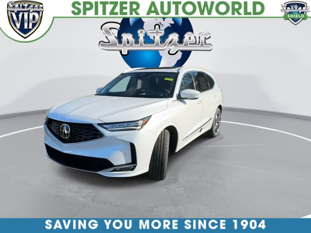 2026 Acura MDX Advance Package White at Spitzer Acura
