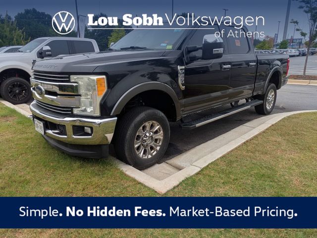 Black 2017 Ford F-250 Super Duty Pickup Truck Four-Wheel Drive 6-Speed Automatic