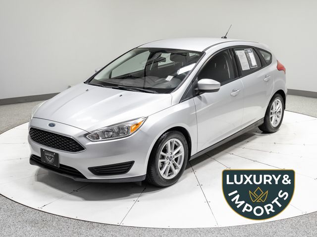Ingot Silver 2018 Ford Focus Hatchback Front-Wheel Drive 6-Speed Automatic