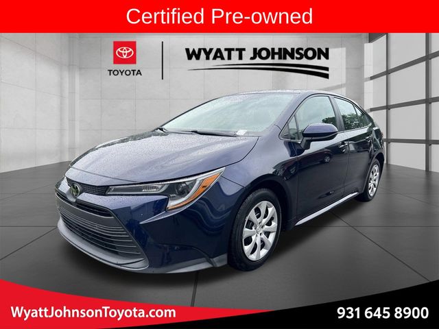 Blueprint 2024 Toyota Corolla LE FWD Sedan Front-Wheel Drive Continuously Variable Transmission