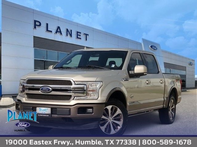 Brown (Beige) 2018 Ford F-150 Pickup Truck Four-Wheel Drive Automatic