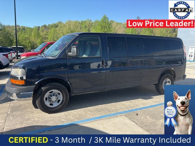 Dark Blue Metallic 2015 Chevrolet Express 3500 1LT Extended RWD Van Rear-Wheel Drive 6-Speed Automatic Overdrive