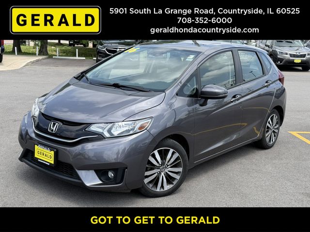Gray 2016 Honda Fit EX-L Hatchback Front-Wheel Drive Continuously Variable Transmission