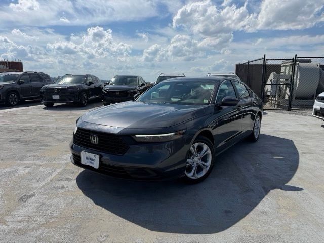Meteorite Gray Metallic 2023 Honda Accord Sedan Front-Wheel Drive Continuously Variable Transmission