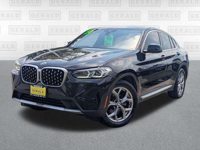 Black Sapphire Metallic 2024 BMW X4 SUV / Crossover All-Wheel Drive 8-Speed Automatic