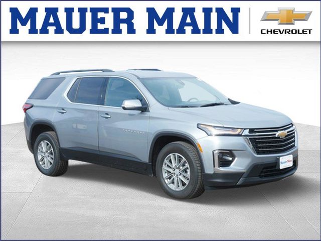 Sterling Gray Metallic 2023 Chevrolet Traverse LT Cloth AWD SUV / Crossover Four-Wheel Drive 9-Speed Automatic