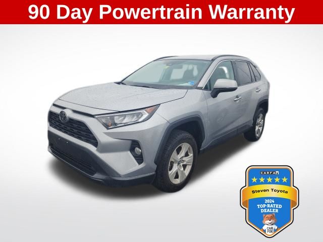 Silver Sky Metallic 2021 Toyota RAV4 SUV / Crossover Front-Wheel Drive 8-Speed Automatic