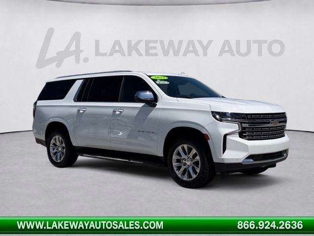 Summit White 2023 Chevrolet Suburban SUV / Crossover Four-Wheel Drive
