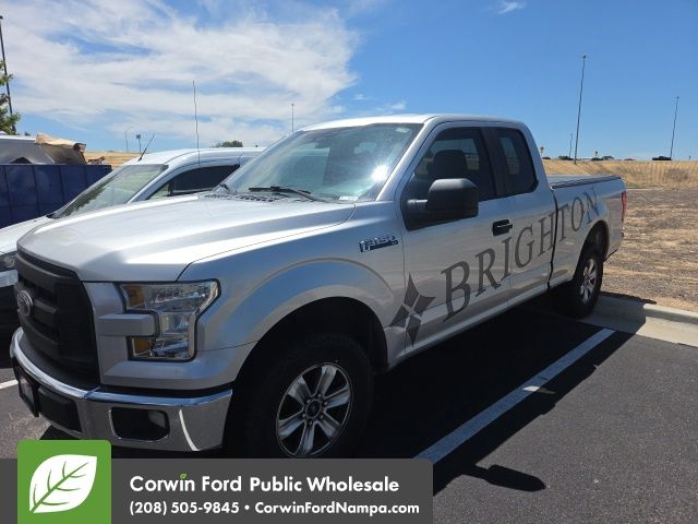 Ingot Silver 2015 Ford F-150 Pickup Truck Four-Wheel Drive 6-Speed Automatic