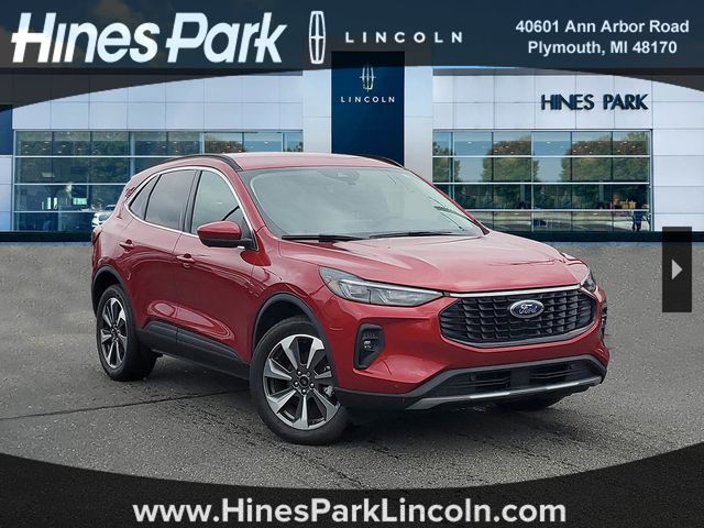 Red Metallic 2024 Ford Escape Hybrid Platinum AWD SUV / Crossover All-Wheel Drive Continuously Variable Transmission