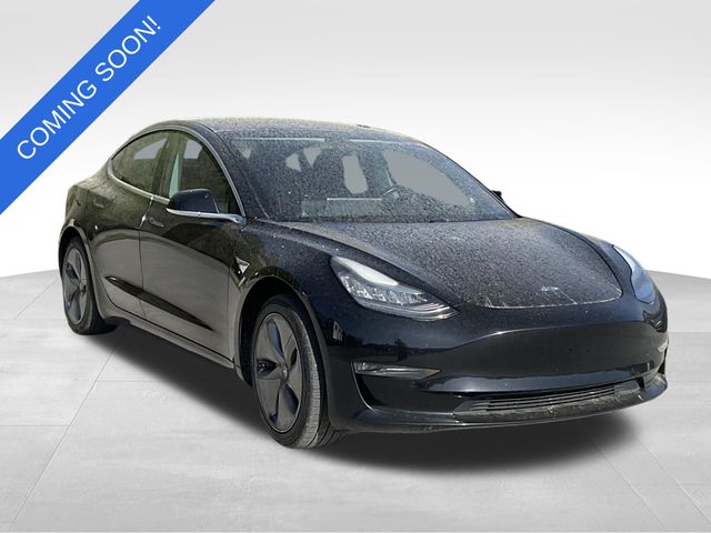 Black 2018 Tesla Model 3 Long Range AWD Sedan All-Wheel Drive 1-Speed Automatic