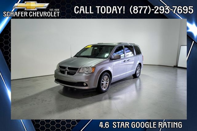 Billet Silver Metallic Clearcoat 2019 Dodge Grand Caravan SXT FWD Minivan Front-Wheel Drive 6-Speed Automatic