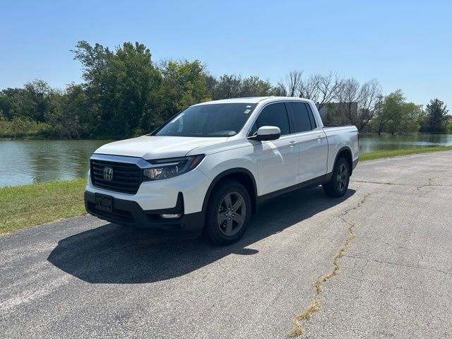 Gray 2023 Honda Ridgeline Pickup Truck All-Wheel Drive 9-Speed Automatic