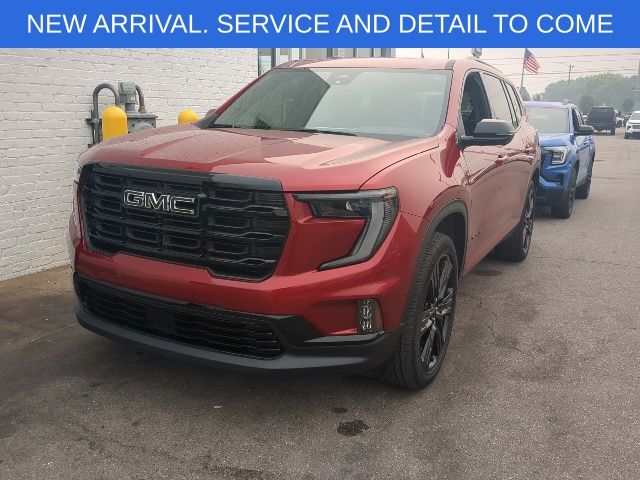 Volcanic Red Tintcoat 2025 GMC Acadia SUV / Crossover Four-Wheel Drive 8-Speed Automatic