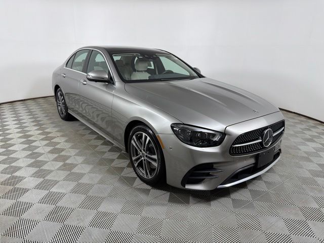 Mojave Silver Metallic 2021 Mercedes-Benz E-Class Sedan All-Wheel Drive 9-Speed Automatic