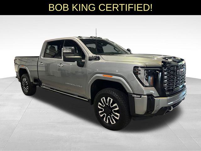 Sterling Metallic 2025 GMC Sierra 2500HD Denali Ultimate Crew Cab 4WD Pickup Truck Four-Wheel Drive Automatic