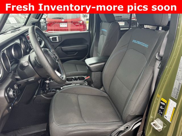 2023 Jeep Wrangler Rubicon 4xe Green at North Houston Mitsubishi