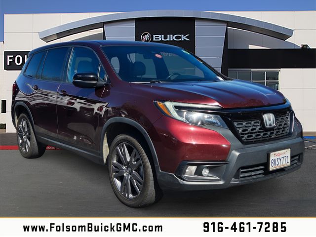 Red 2020 Honda Passport EX-L AWD SUV / Crossover All-Wheel Drive 9-Speed Automatic