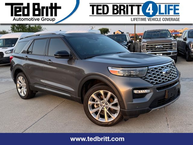 Gray Metallic 2022 Ford Explorer SUV / Crossover All-Wheel Drive Automatic