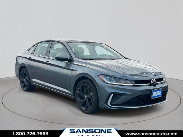 Platinum Gray Metallic 2025 Volkswagen Jetta Sedan Front-Wheel Drive 8-Speed Automatic