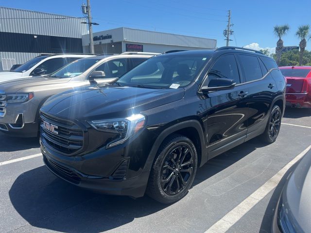 Black (Ebony Twilight Metallic) 2019 GMC Terrain SLE AWD SUV / Crossover Four-Wheel Drive 9-Speed Automatic