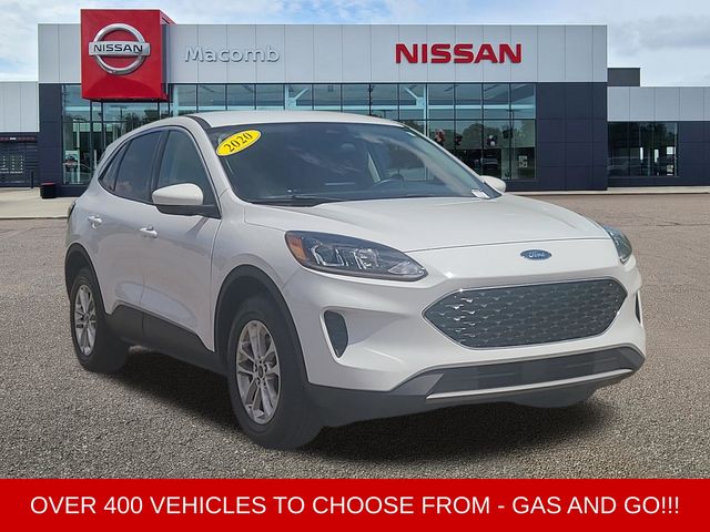 Oxford White 2020 Ford Escape SUV / Crossover All-Wheel Drive 8-Speed Automatic