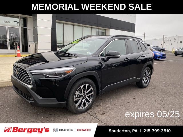 Jet Black 2023 Toyota Corolla Cross XLE AWD SUV / Crossover All-Wheel Drive Continuously Variable Transmission