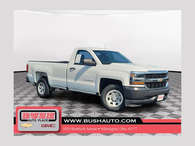 Summit White 2017 Chevrolet Silverado 1500 Pickup Truck 4X2 6-Speed Automatic Overdrive