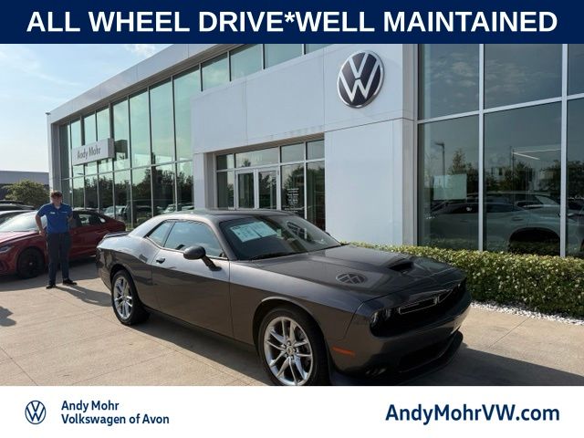 Gray (Granite Pearlcoat) 2023 Dodge Challenger Coupe All-Wheel Drive 8-Speed Automatic
