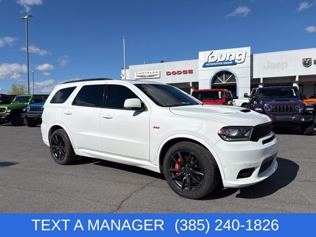 White Knuckle Clearcoat 2018 Dodge Durango SRT AWD SUV / Crossover All-Wheel Drive 8-Speed Automatic