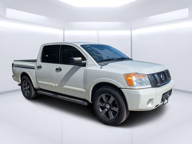 White (Blizzard Pearl) 2012 Nissan Titan Pickup Truck 4X2 5-Speed Automatic