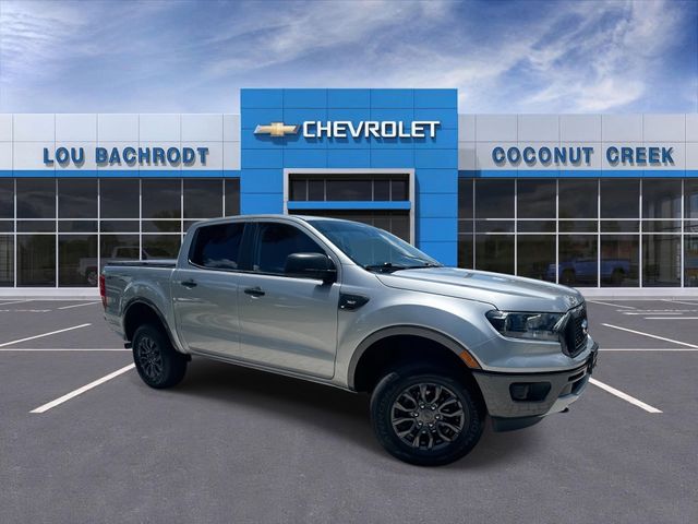Silver Metallic 2020 Ford Ranger XLT SuperCrew 4WD Pickup Truck Four-Wheel Drive Automatic