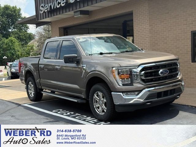 Stone Gray Metallic 2021 Ford F-150 Pickup Truck Four-Wheel Drive Automatic