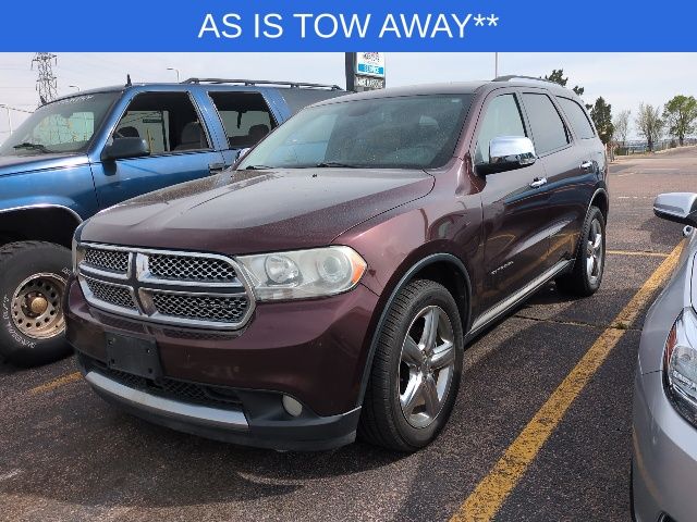 Deep Molten Red Pearlcoat 2012 Dodge Durango Citadel AWD SUV / Crossover All-Wheel Drive 6-Speed Automatic