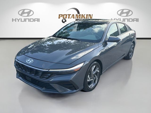 Ecotronic Gray 2025 Hyundai Elantra Sedan Front-Wheel Drive Continuously Variable Transmission