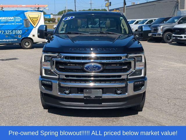 Used 2021 Blue Ford Lariat image 3