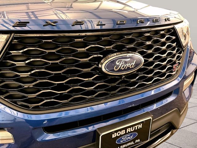 2020 Ford Explorer ST Blue at Klick Lewis Buick Chevrolet