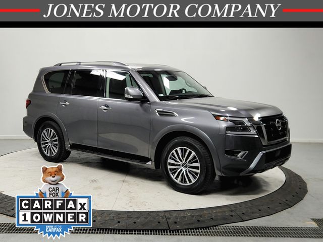 Gray (Gun Metallic) 2023 Nissan Armada SL RWD SUV / Crossover 4X2 7-Speed Automatic