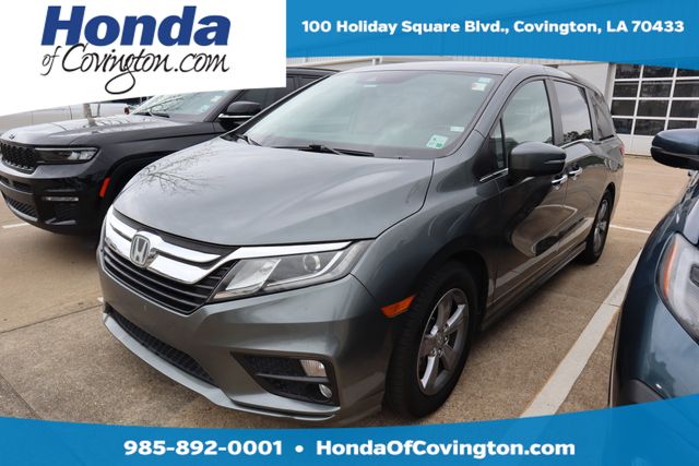 Green 2018 Honda Odyssey EX-L FWD Minivan Front-Wheel Drive 9-Speed Automatic