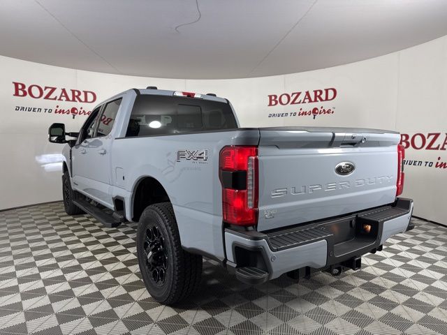 2025 Glacier Gray Metallic Tri-Coat Ford Super Duty F-250 SRW Lariat 4X4 Truck