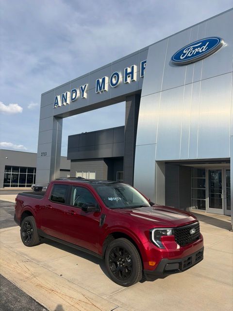 Ruby Red 2026 Ford Maverick Pickup Truck All-Wheel Drive Continuously Variable Transmission