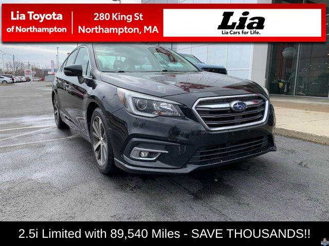 Crystal Black Silica 2019 Subaru Legacy 2.5i Limited AWD Sedan All-Wheel Drive Continuously Variable Transmission